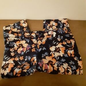 Floral Capris